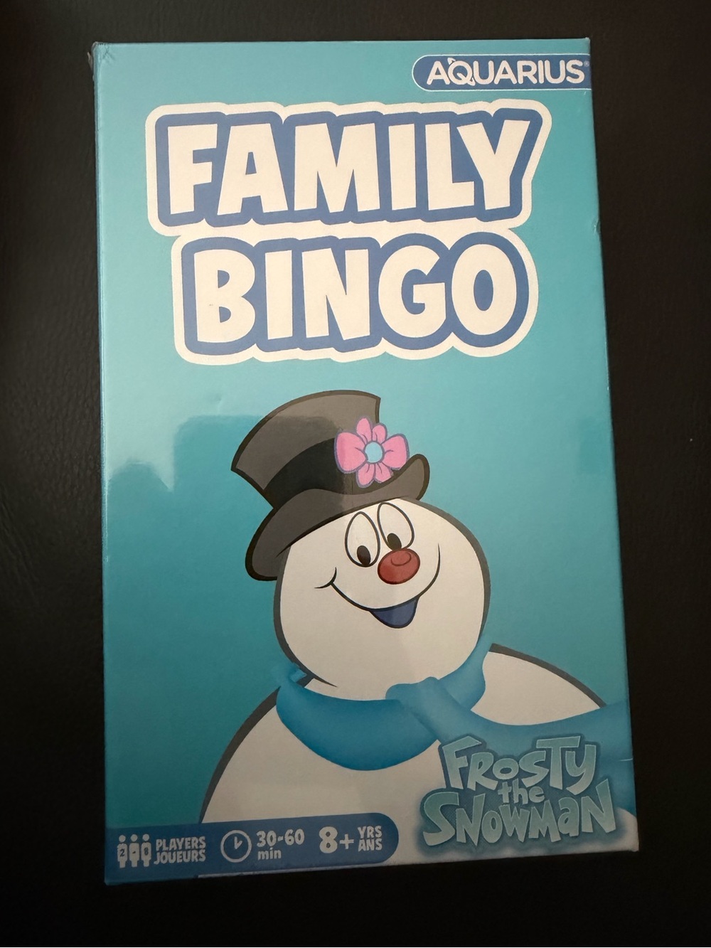 NEW Frosty the Snowman Family Bingo game, by Aquarius!! Fun!